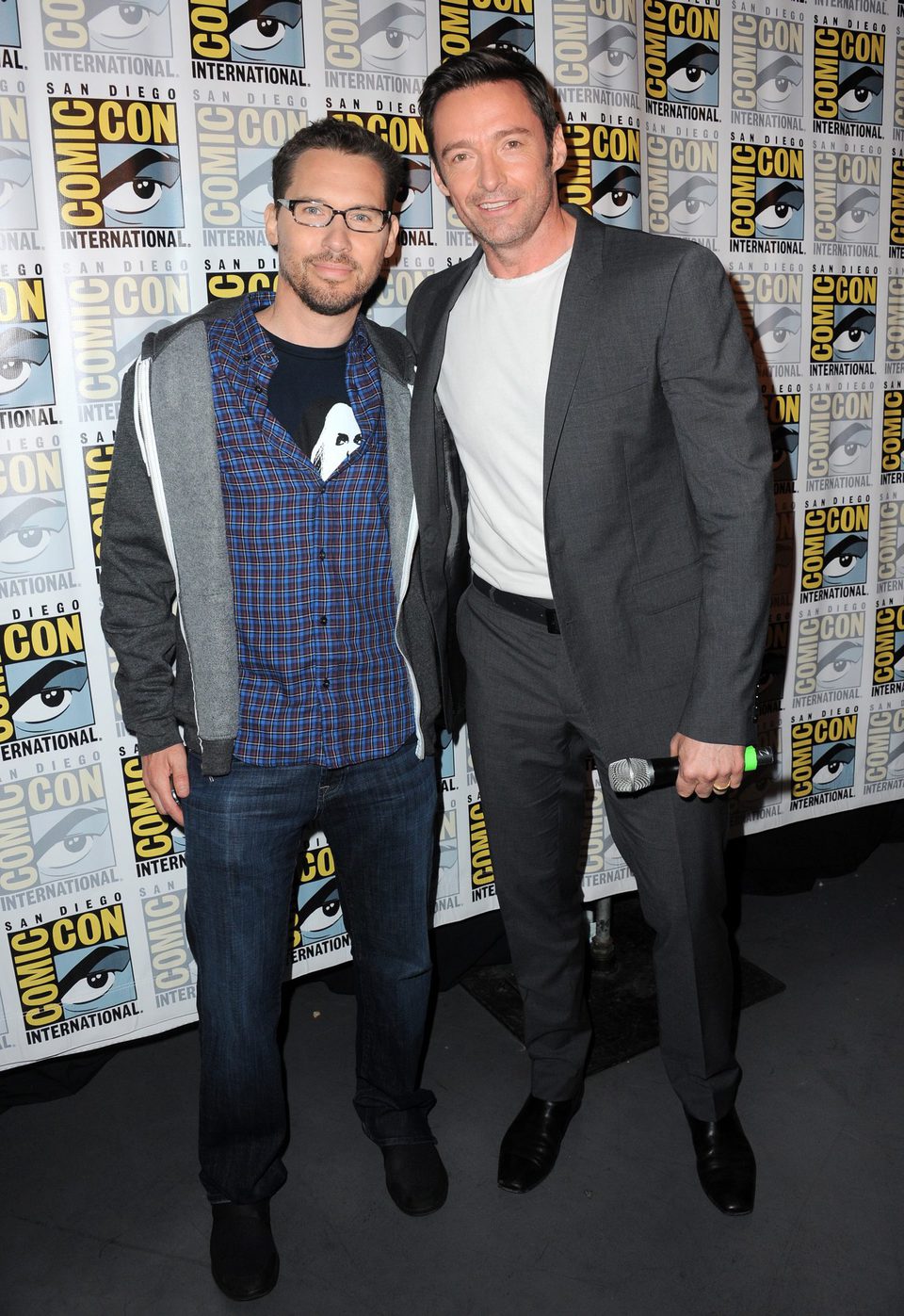 Bryan Singer y Hugh Jackman en la Comic-Con 2015