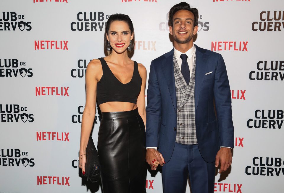 Joaquín Ferreira en la premiere de 'Club de cuervos', la nueva serie de Netflix