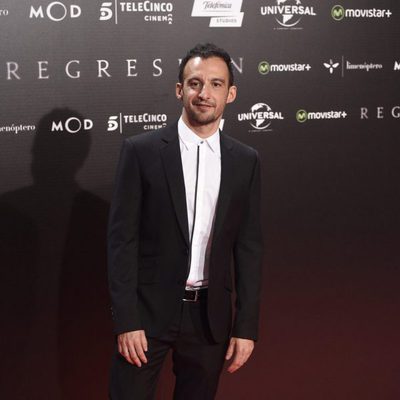 Alejandro Amenábar en la Premiere de 'Regresión' en Madrid