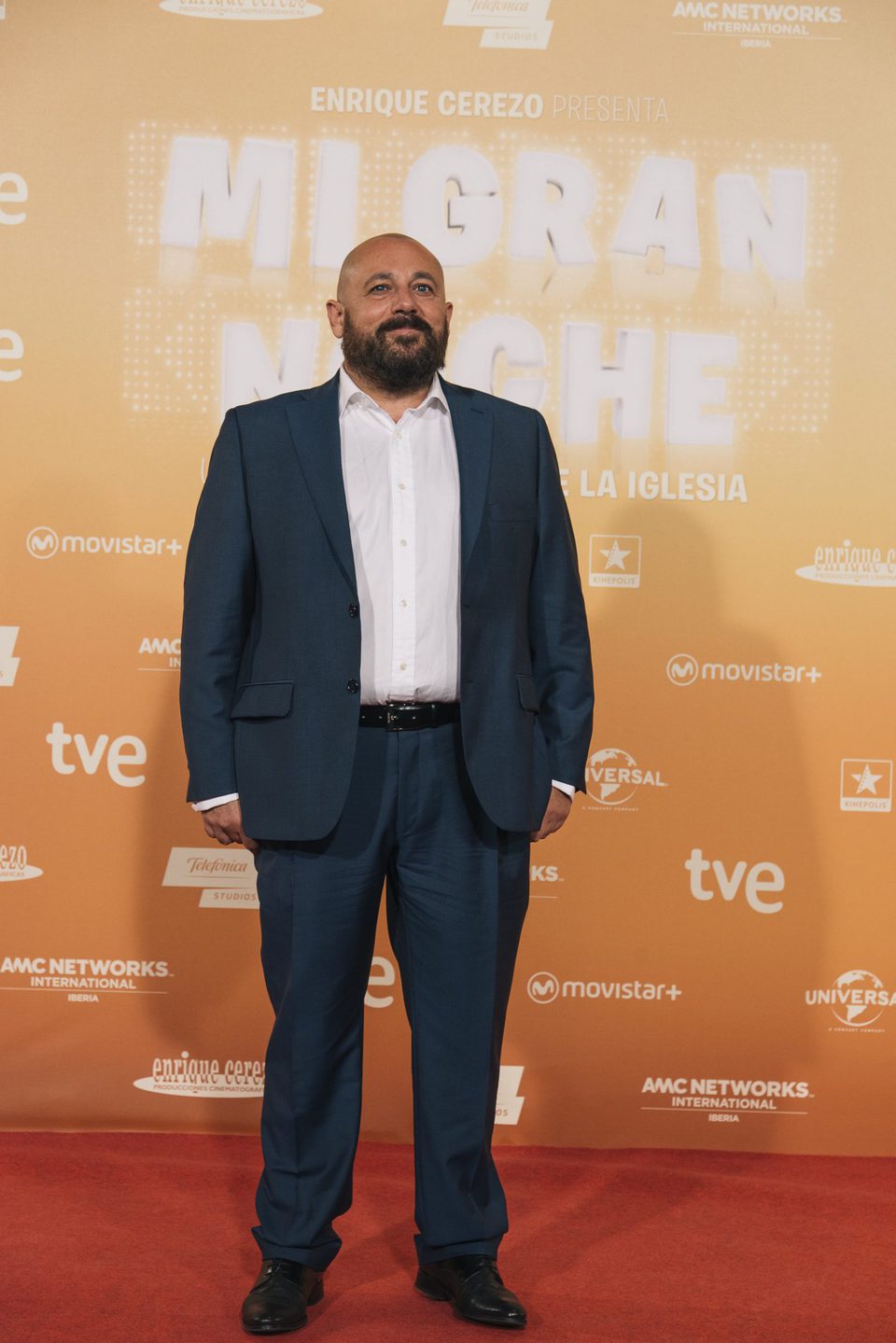 Pepón Nieto en la premiere de 'Mi gran noche' en madrid