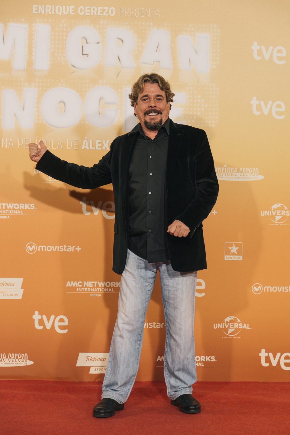 Juan Muñoz de Cruz y Raya en la premiere de Madrid de 'Mi gran noche'