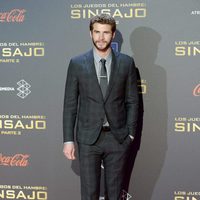 Liam Hemsworth en la premiere de 'Los Juegos del Hambre: Sinsajo - Parte 2' en Madrid