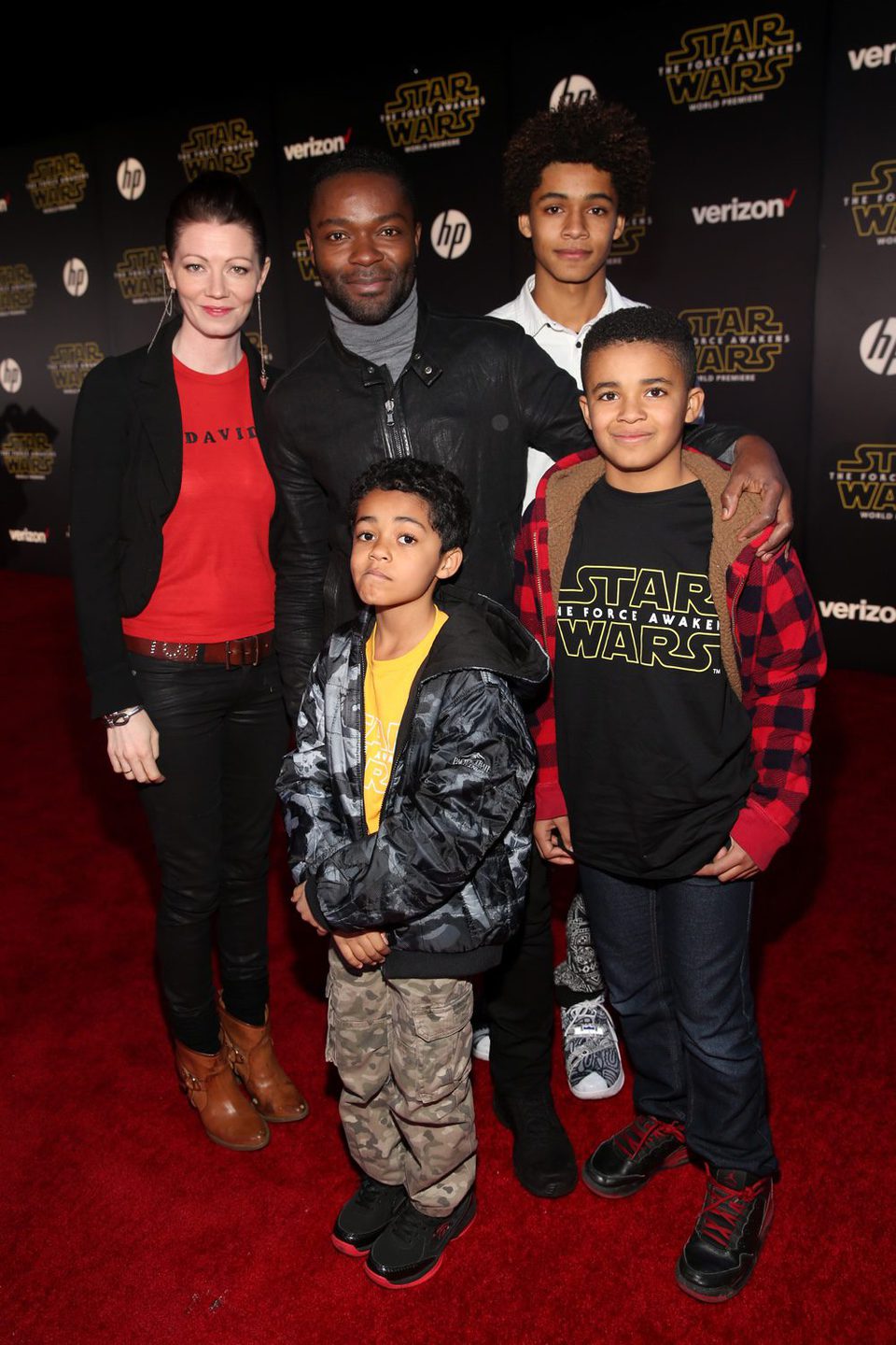 David Oyelowo en la premiere de 'Star Wars: El despertar de la fuerza'