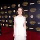 Daisy Ridley en la premiere de 'Star Wars: El despertar de la fuerza'