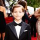 Jacob Tremblay en la alfombra roja de los Globos de Oro 2016