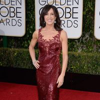 Felicity Huffman en la alfombra roja de los Globos de Oro 2016