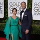 Will Smith y Jada Pinkett Smith en la alfombra roja de los Globos de Oro 2016