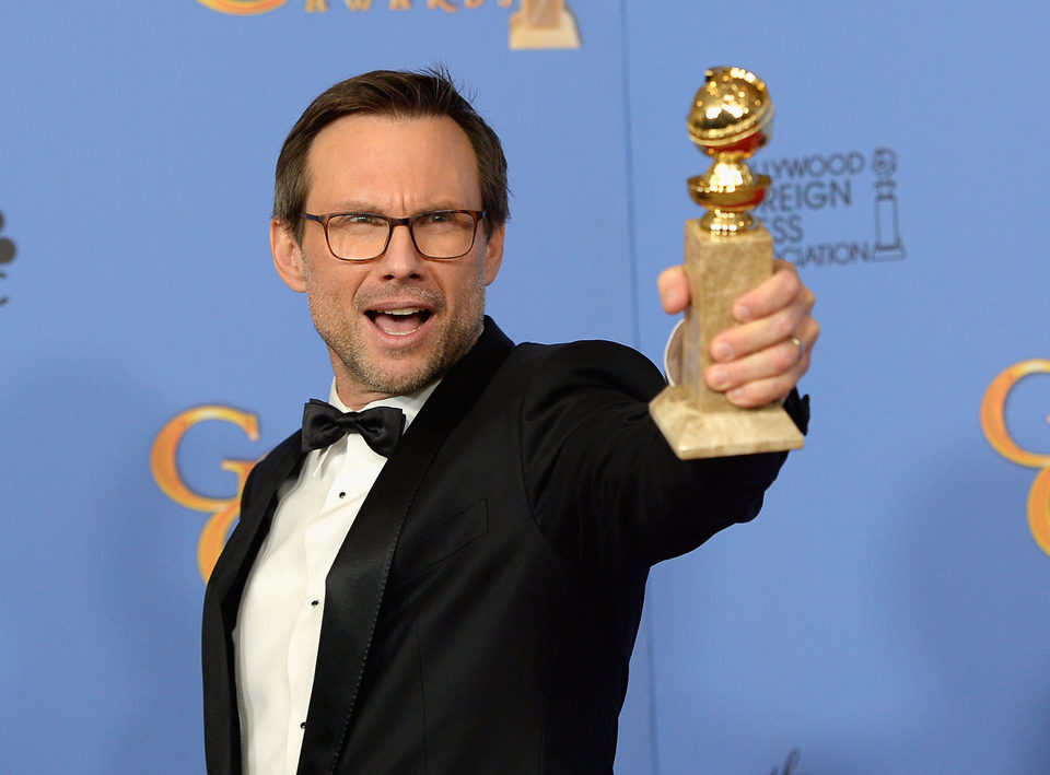 Christian Slater gana el Globo de Oro por 'Mr. Robot'