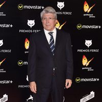 Enrique Cerezo en la alfombra roja de los Premios Feroz 2016