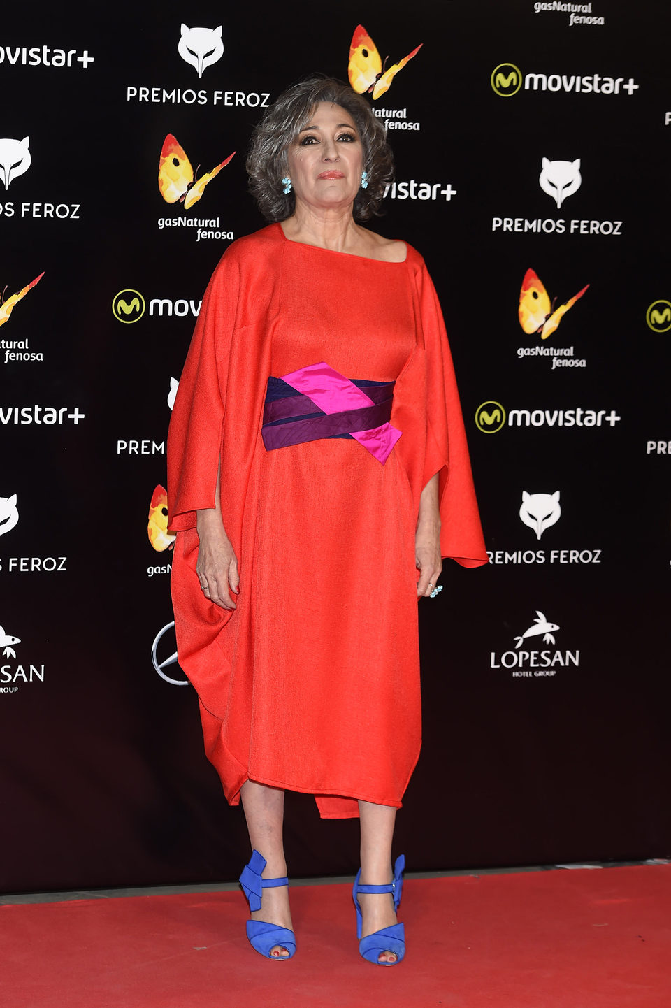 Luisa Gavasa en la alfombra roja de los Premios Feroz 2016