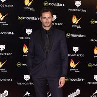 Asier Etxendia en la alfombra roja de los Premios Feroz 2016