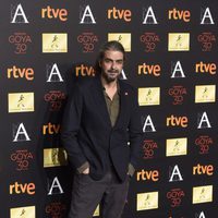 Fernando León de Aranoa en la cena de los nominados a los Goya 2016