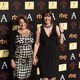 Annabelle Aramburu y Mabel Lozano en la cena de los nominados a los Goya 2016