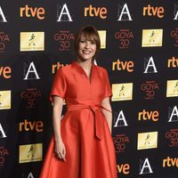 Paula Ortiz en la cena de los nominados a los Goya 2016