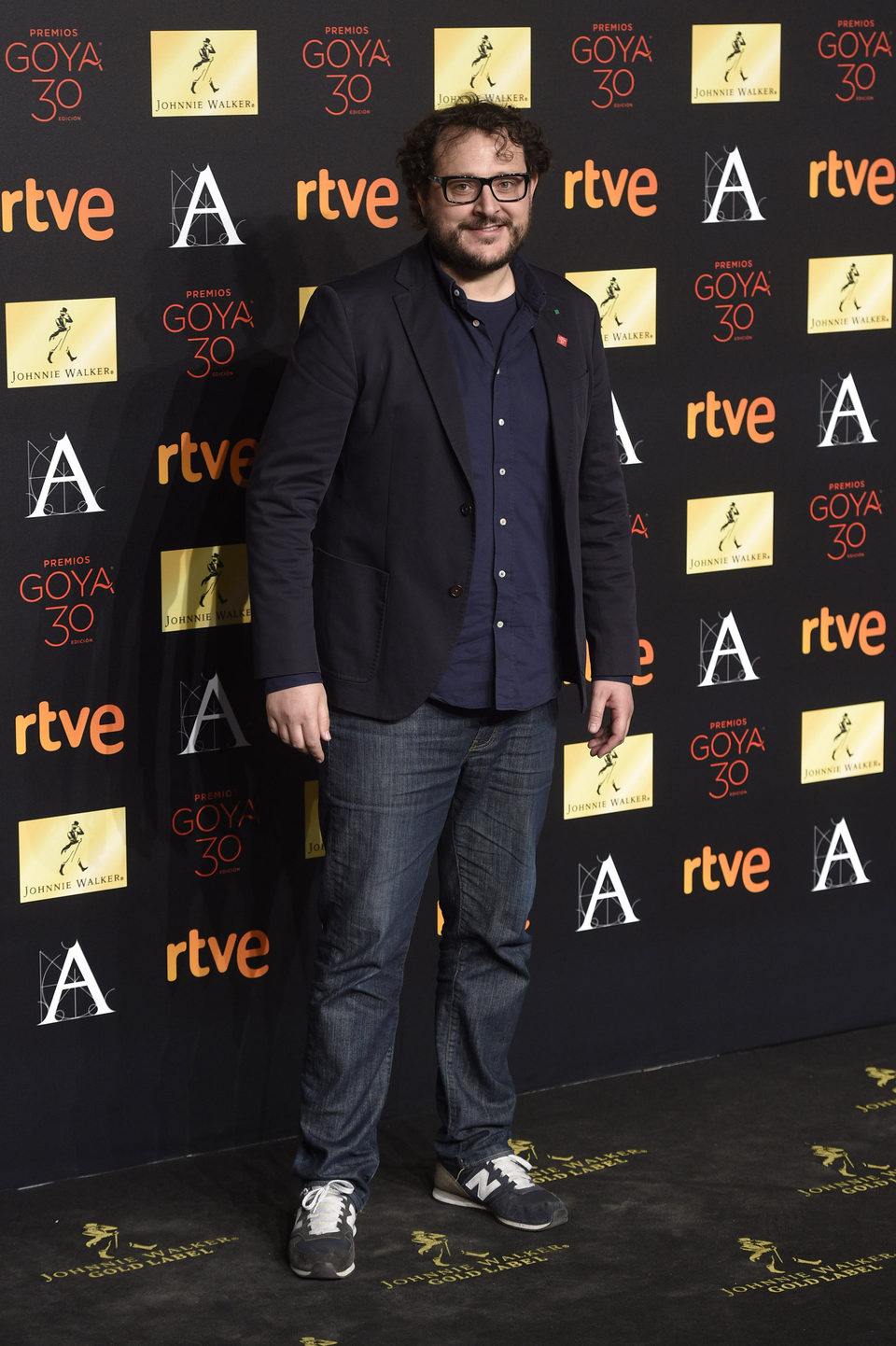 Dani de la Torre en la cena de los nominados a los Goya 2016