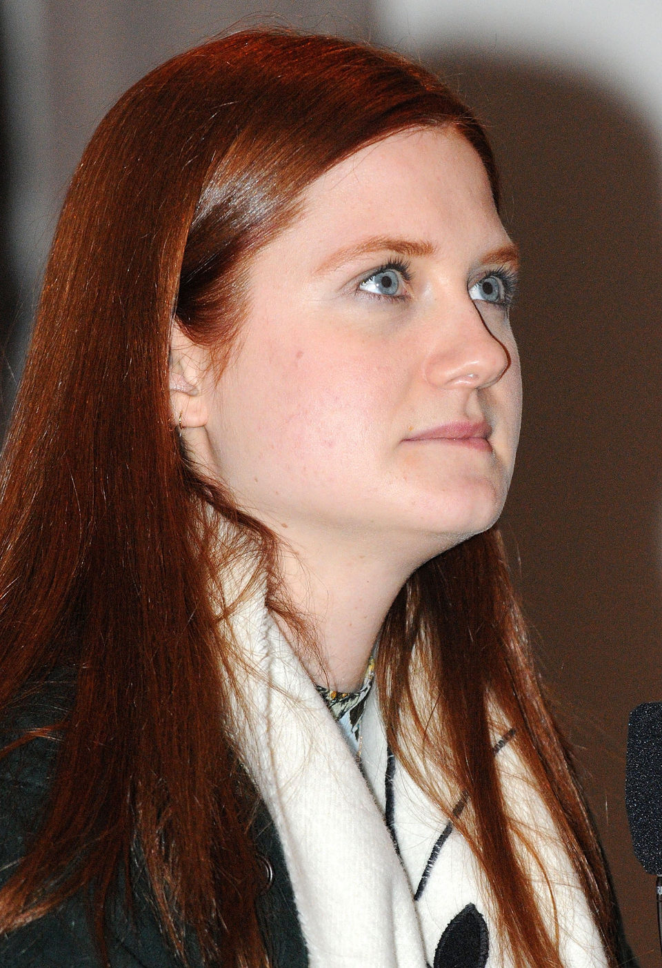 Bonnie Wright durante el 3er encuentro anual de 'Harry Potter'