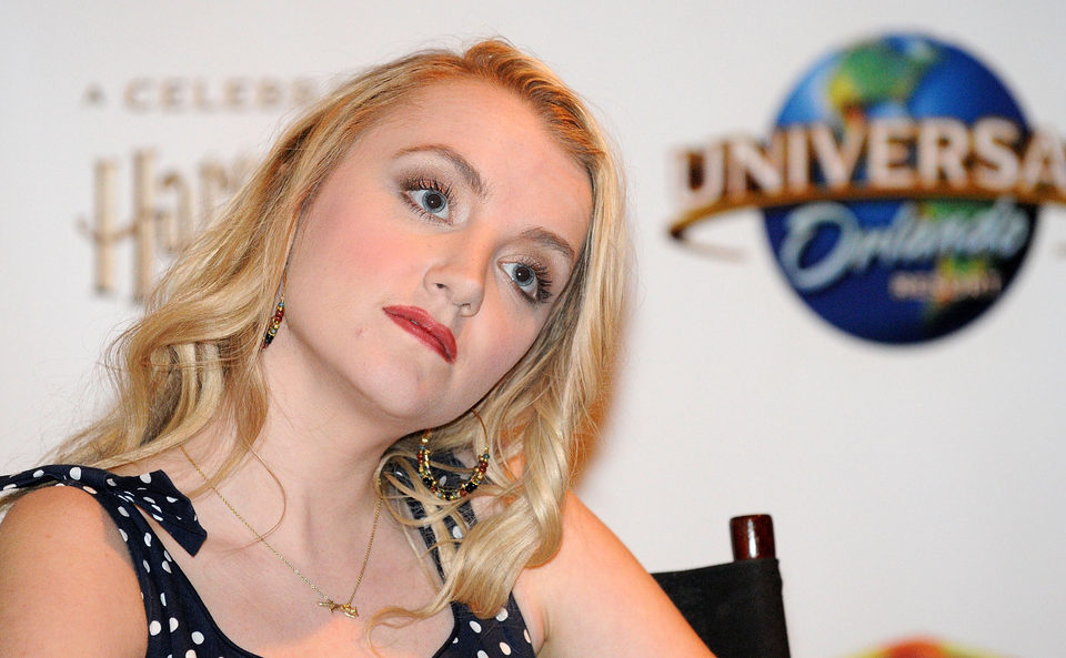 Evanna Lynch durante el 3er encuentro anual de 'Harry Potter'