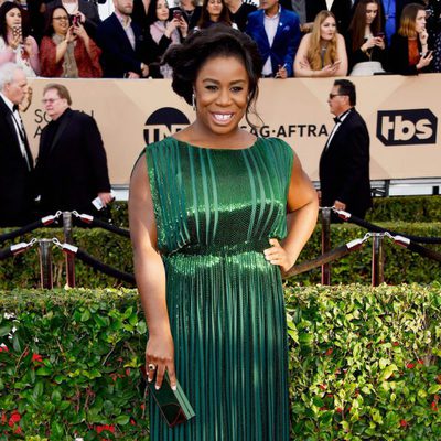 Uzo Aduba en la alfombra roja de los SAG Awards 2016