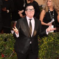 Lea DeLaria en la alfombra roja de los SAG Awards 2016