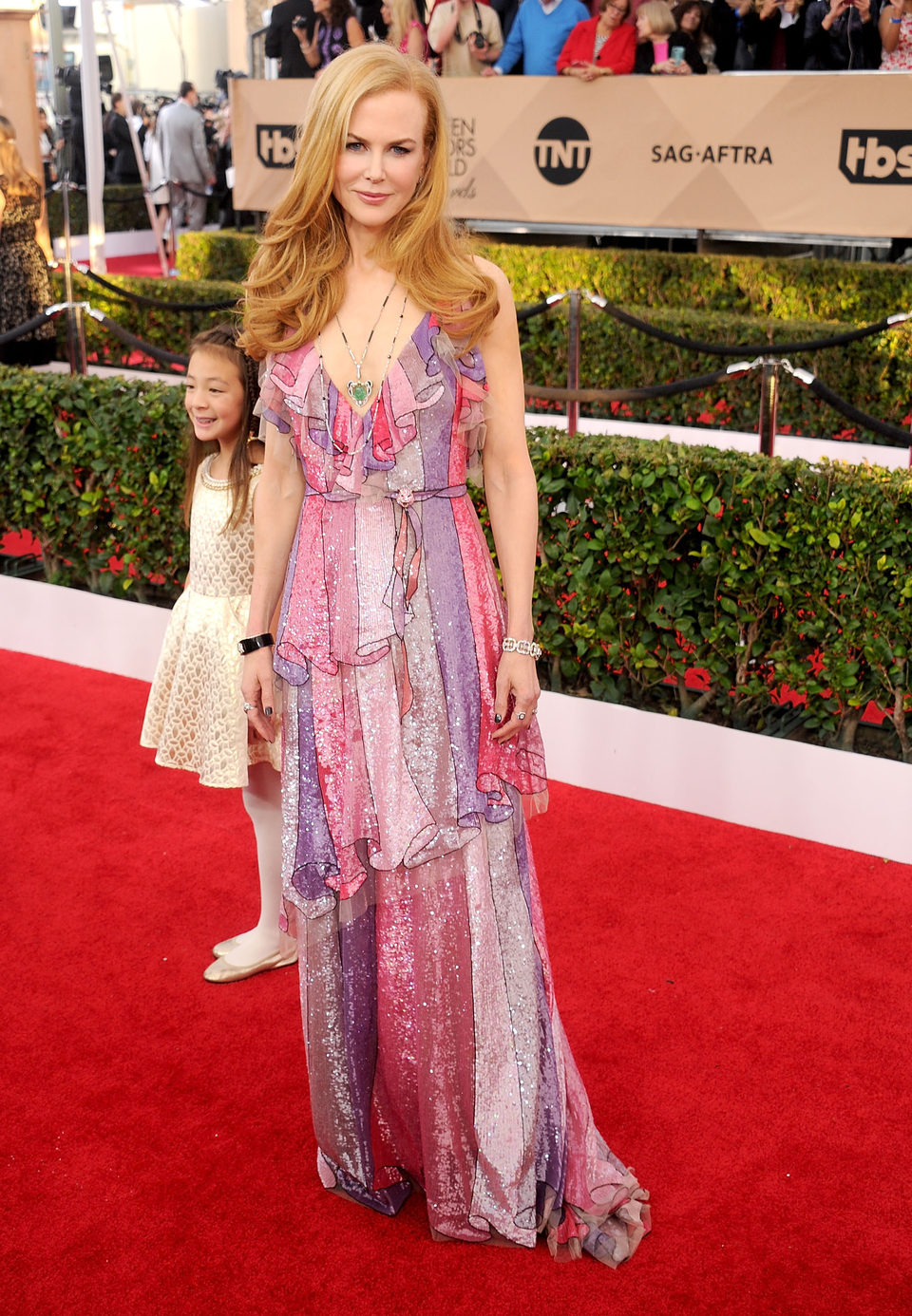 Nicole Kidman en la alfombra roja de los SAG Awards 2016