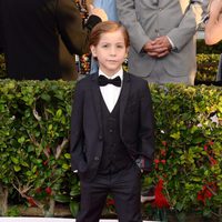 Jacob Tremblay en la alfombra roja de los SAG Awards 2016