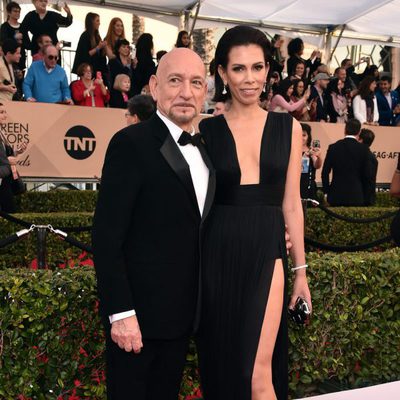 Ben Kingsley y Daniela Lavender en la alfombra roja de los SAG Awards 2016