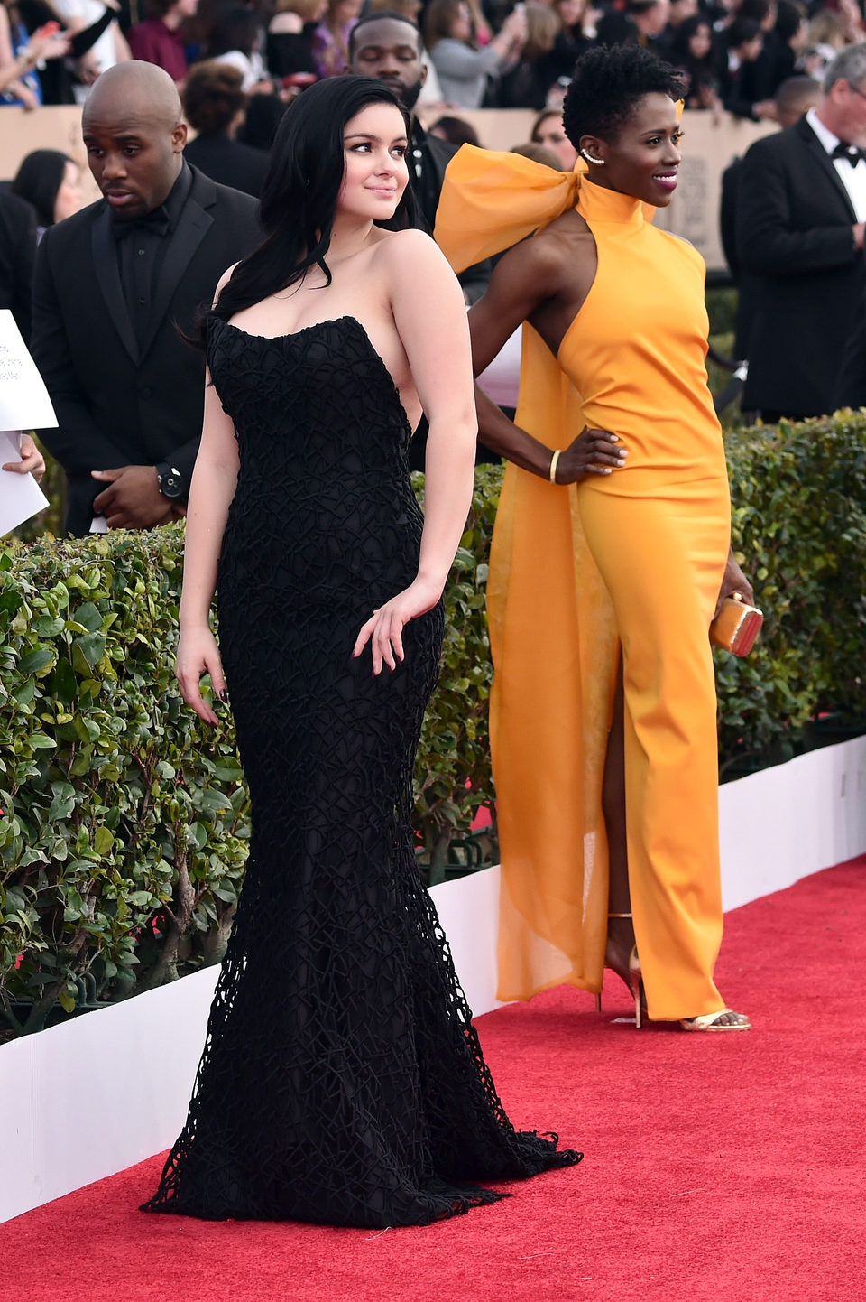 Ariel Winter y Sola Bamis en la alfombra roja de los SAG Awards 2016