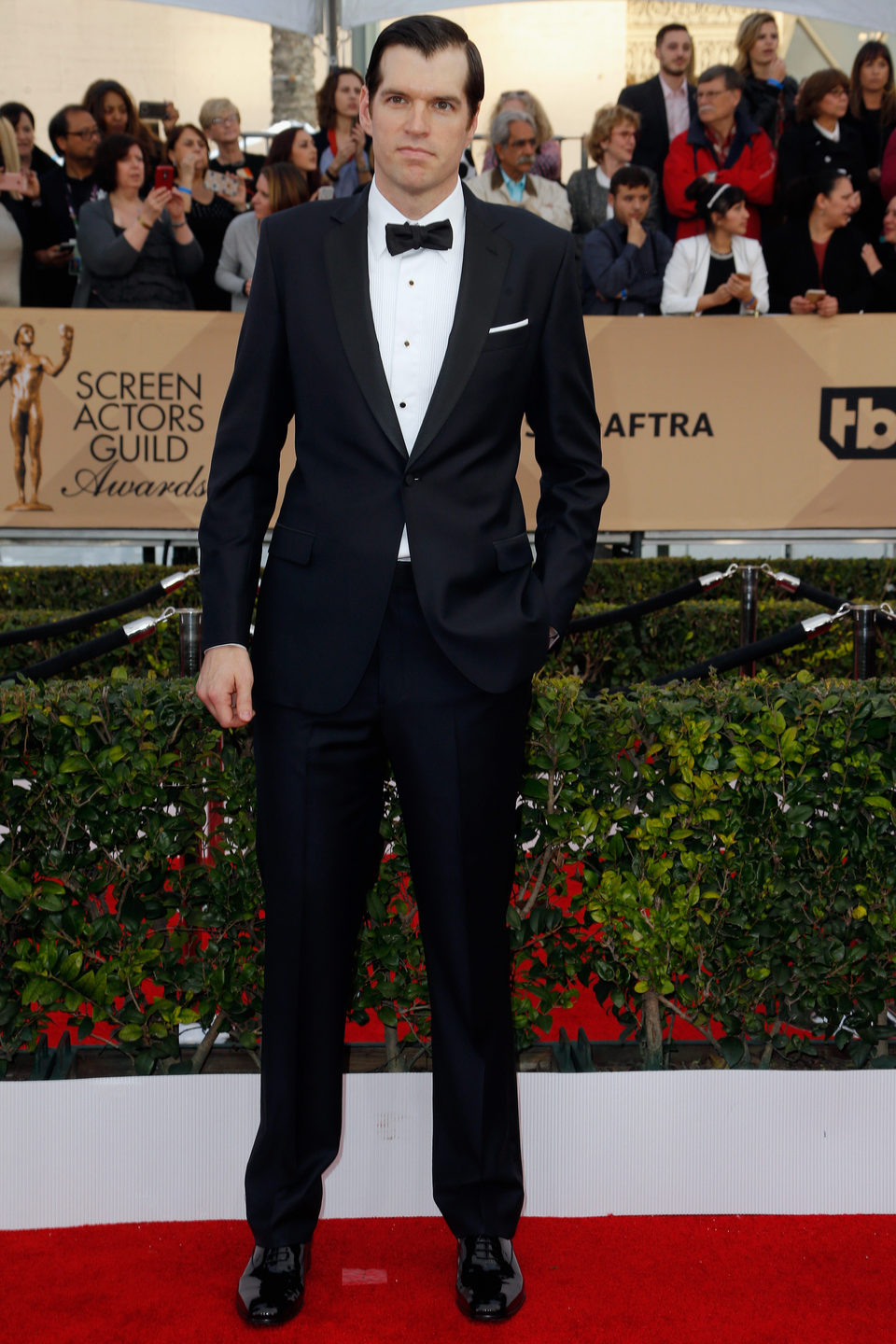 Timothy Simons en la alfombra roja de los SAG Awards 2016