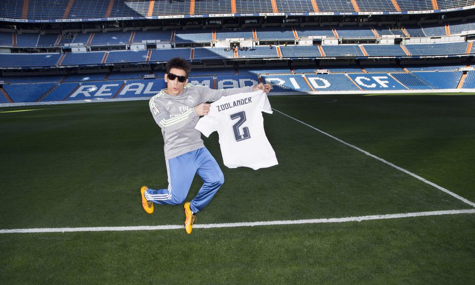 Derek Zoolander, el nuevo jugador del Real Madrid