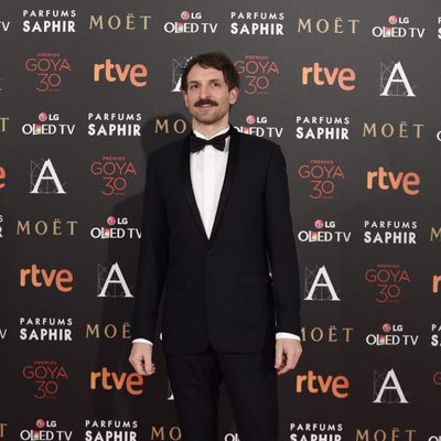 Julián Villagrán en la alfombra roja de los Premios Goya 2016