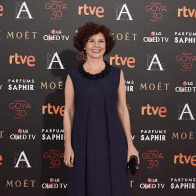 Icíar Bollaín en la alfombra roja de los Premios Goya 2016