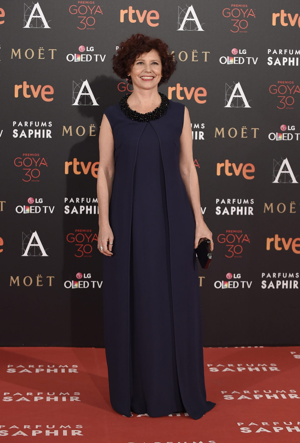 Icíar Bollaín en la alfombra roja de los Premios Goya 2016