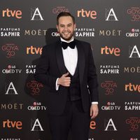 Jorge Blass en la alfombra roja de los Premios Goya 2016