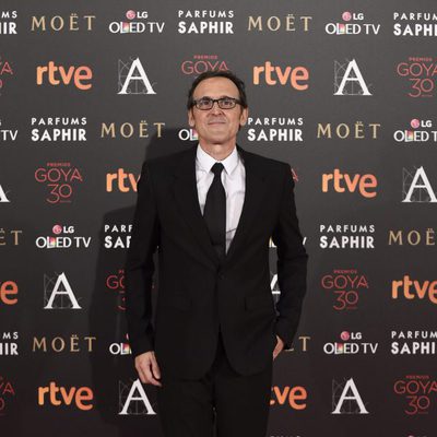 Alberto Iglesias en la alfombra roja de los Premios Goya 2016