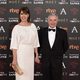 Mabel Lozano y Eduardo Campoy en la alfombra roja de los Premios Goya 2016