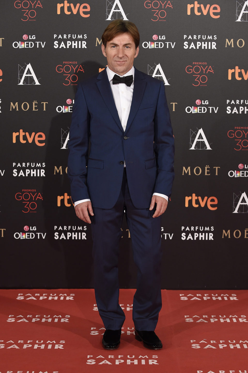 Antonio de la Torre en la alfombra roja de los Premios Goya 2016