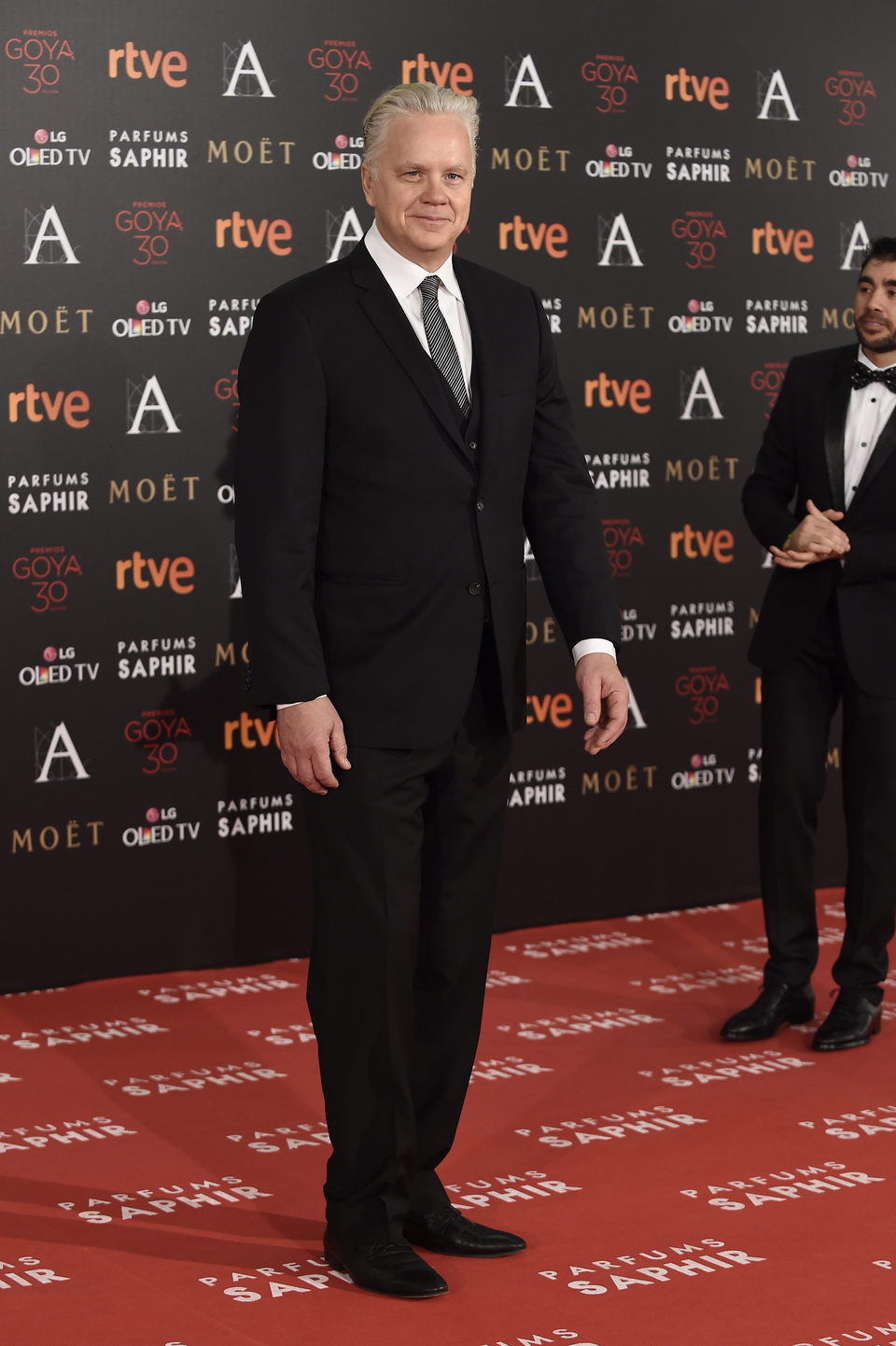 Tim Robbins en la alfombra roja de los Premios Goya 2016