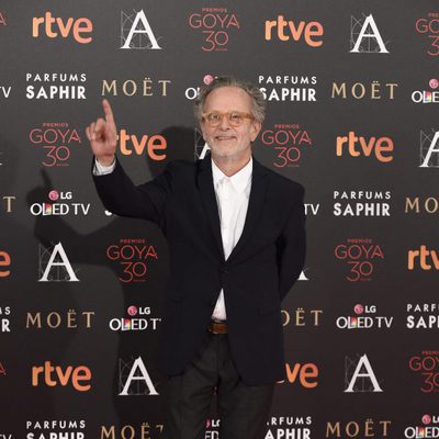 Fernando Colomo en la alfombra roja de los Premios Goya 2016