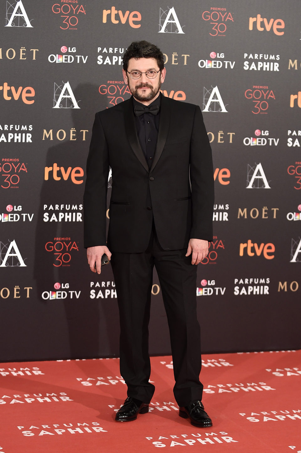 Manolo Solo en la alfombra roja de los Premios Goya 2016