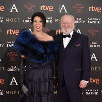 Juan Echanove en la alfombra roja de los Premios Goya 2016