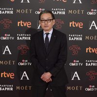 Shigeru Umebayashi en la alfombra roja de los Premios Goya 2016