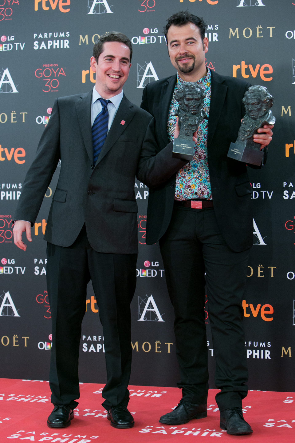 Lluís Castells y Lluis Rivera, Mejores Efectos Especiales por 'Anacleto' en los Premios Goya 2016