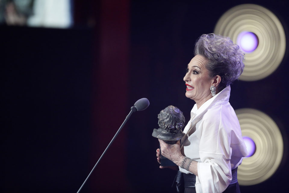 Luisa Gavasa, Mejor Actriz de Reparto por 'La novia' en los Premios Goya 2016