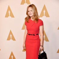 Jennifer Jason Leigh en la comida de nominados a los Oscar 2016