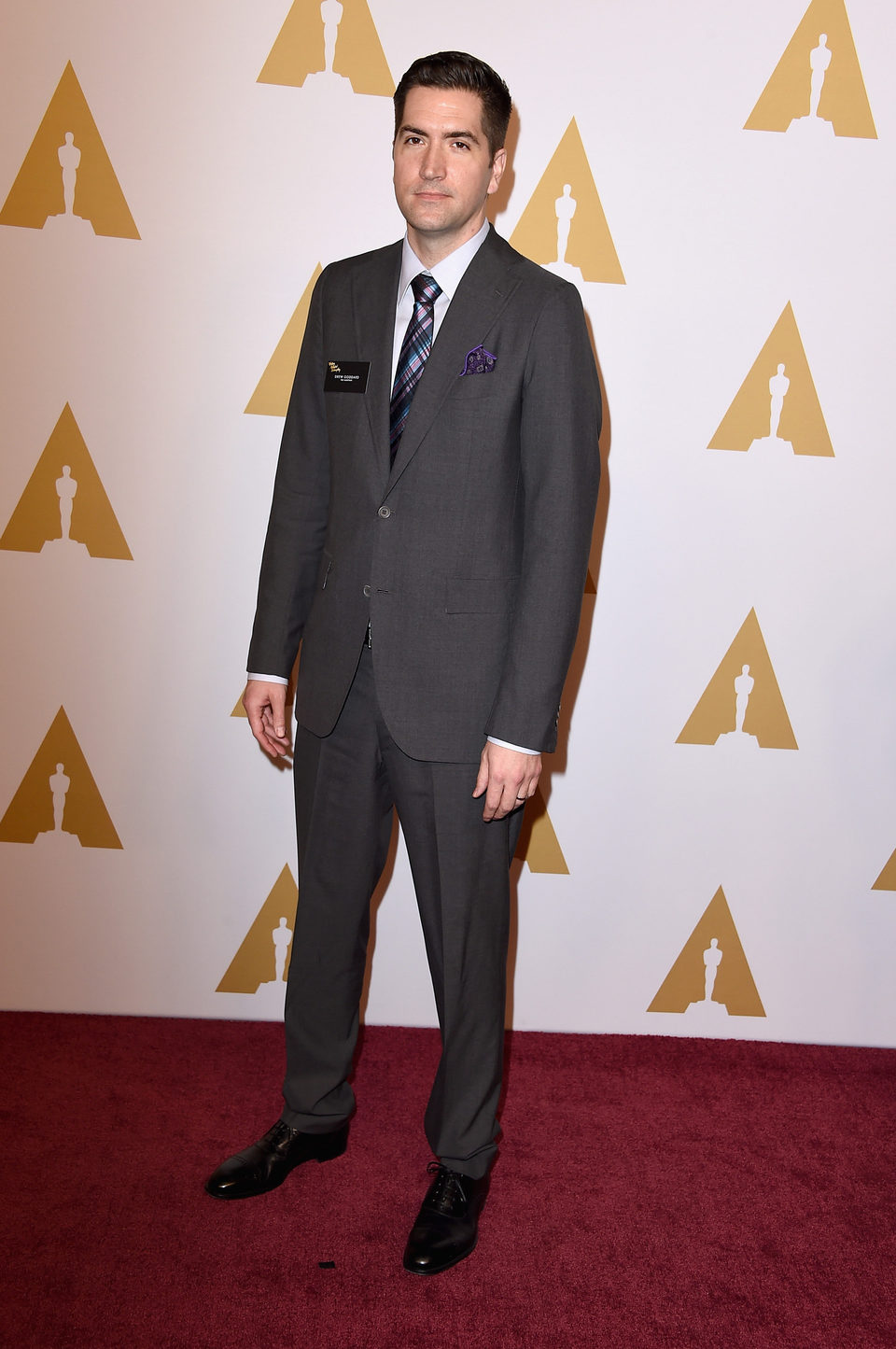 Drew Goddard en la comida de nominados a los Oscar 2016