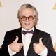 George Miller en la comida de nominados a los Oscar 2016