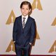 Jacob Tremblay en la comida de nominados a los Oscar 2016