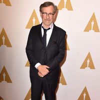 Steven Spielberg en la comida de nominados a los Oscar 2016