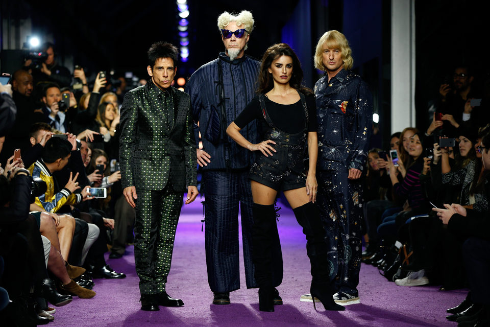 Los protagonistas de 'Zoolander 2' en la premiere de Nueva York