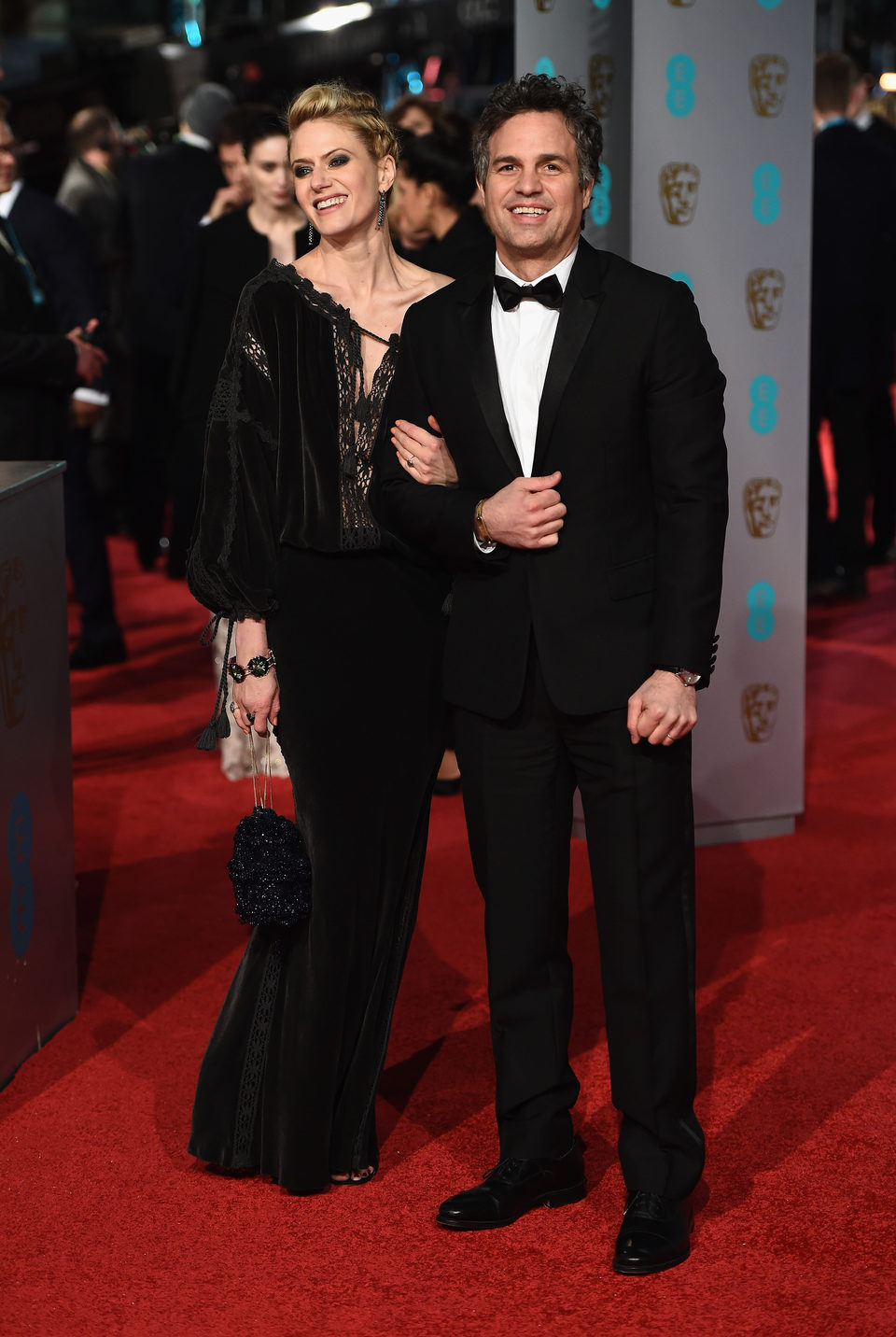 Mark Ruffalo en la alfombra roja de los BAFTA Awards 2016